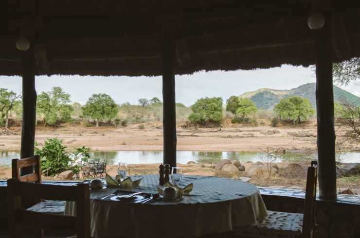 Ruaha River Lodge - Ruaha National Park locatie Tanzania