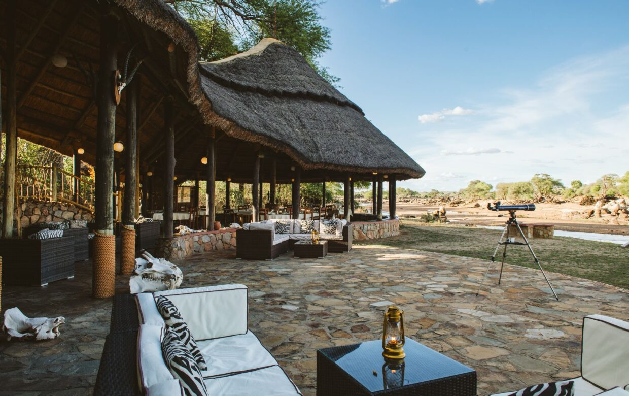 Ruaha River Lodge - Ruaha National Park locatie Tanzania