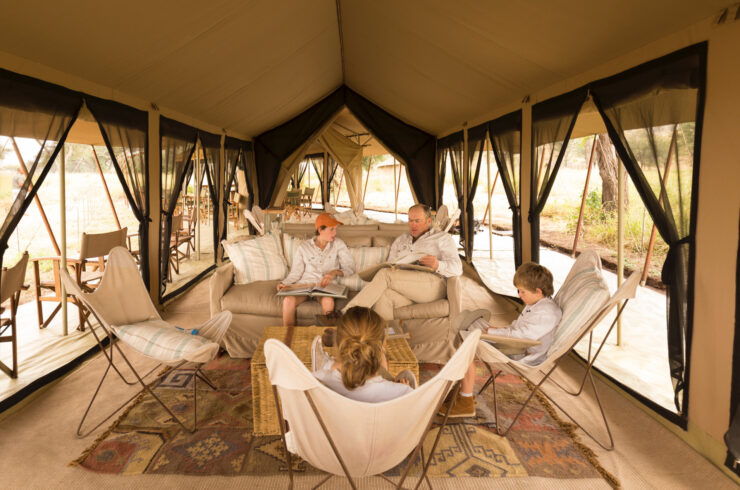 Explore Tanzania - Accommodatie Selous Game Reserve - SiwanduExplore Tanzania - Accommodatie Serengeti - Nomad Serengeti Safari Camp