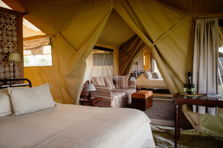 Explore Tanzania - Accommodatie Selous Game Reserve - SiwanduExplore Tanzania - Accommodatie Serengeti - Nomad Serengeti Safari Camp