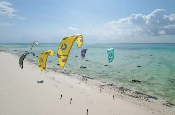 Jambiani Zanzibar kite surfen strand - Wie is de Mol 2026 locatie