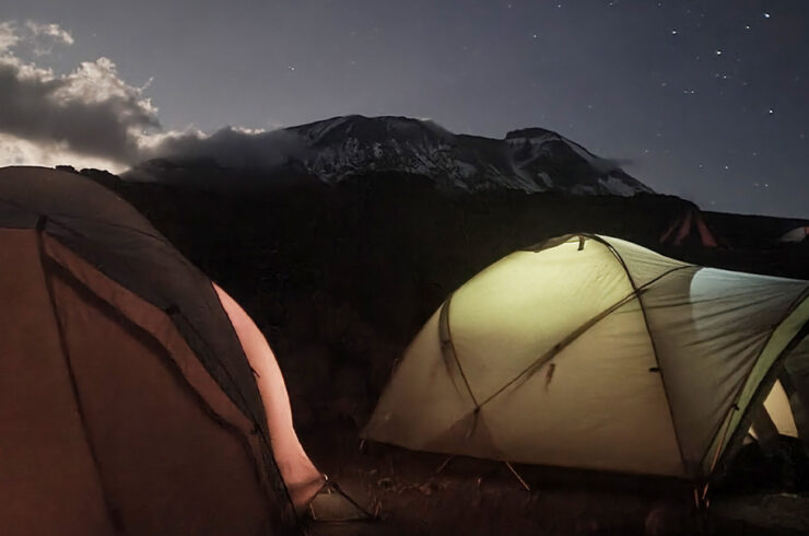 Day 3 Kilimanjaro by night