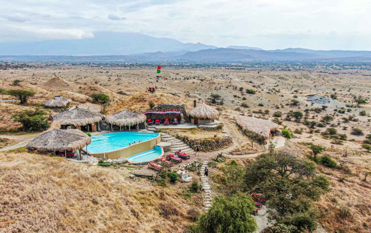 Africa Amini Maasai lodge Kilimanjaro Tanzania - Wie is de Mol 2026 locatie