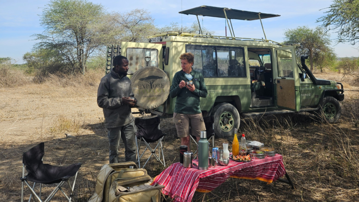 Safari ontbijt Explore Tanzania