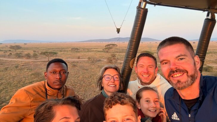 Ballonvaart Serengeti familiesafari Explore Tanzania